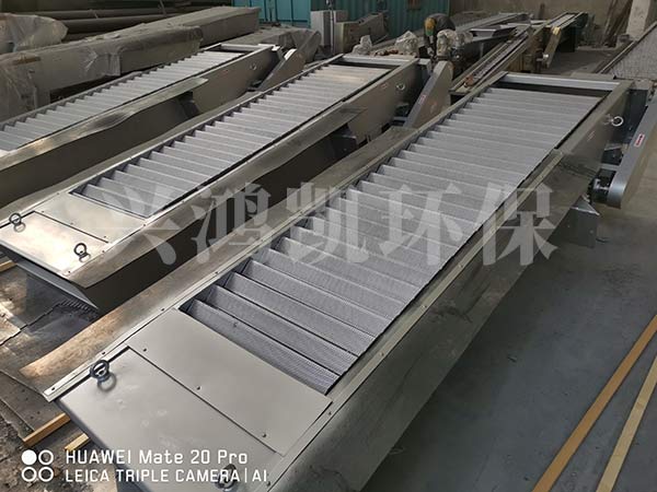 網板階梯式格柵除污機